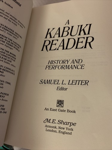 A Kabuki Reader: History and Performance (Japan in the Modern World) by Leiter, - 第 3/6 張圖片