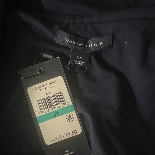 Tommy Hilfiger Maxikleid 0X dunkelblau Terrassen neu mit Etikett - Bild 4 von 5