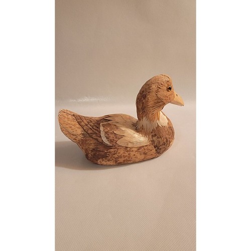 Vintage Straw/Corn Husk Duck Figurine - Picture 3 of 6