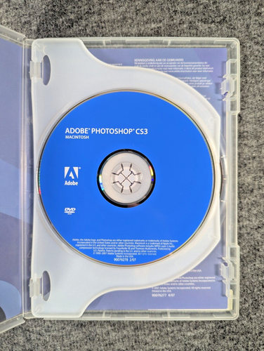 Adobe Photoshop CS3 For Macintosh With Serial Number Key - EUC - Picture 2 of 3