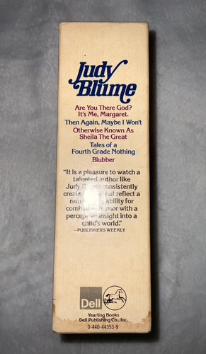 Vintage 1974 JUDY BLUME Box Set 5 Five Books Paperback Dell Yearling Books OG1 - Picture 18 of 19