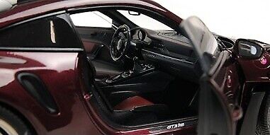 2023 Porsche 911 (992) GT3RS lila mit goldenen Rädern im Maßstab 1:18 von Minichamps - Bild 5 von 5