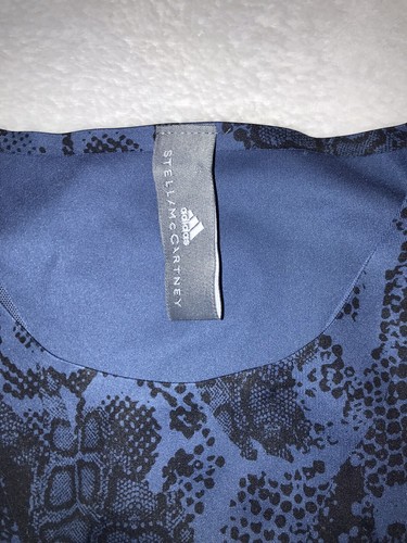 Adidas x Stella McCartney Prime Blue Training Top Size XS (FK8910) New Camo Navy - Picture 2 of 8