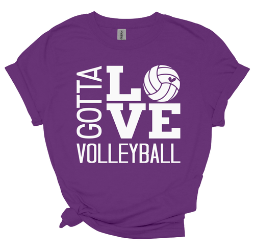 Girl’s & Women’s “Gotta Love Volleyball” T-Shirt, Youth & Adult Unisex sizes - Picture 12 of 12