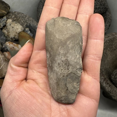 MLC s6287 3” Highly Polished Stone Celt Old Artifact Ohio Relic - Picture 3 of 7