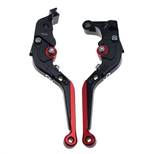 Palanca de embrague de freno plegable izquierda y derecha para YAMAHA YZF R1 2004-2008 - Imagen 10 de 16