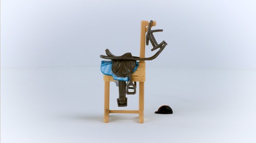 Schleich 42613 Sattelständer Tack Sattel Trense Horse Club Zubehör Set Tack - Bild 6 von 7