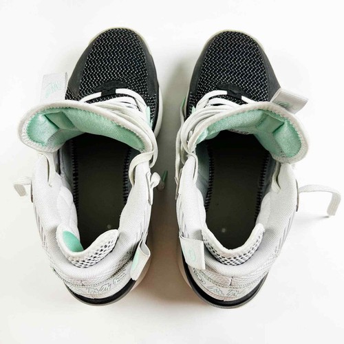 Adidas originals DAME 8 shoes black white mint green unisex WOMENS 10 mens 9 - Picture 4 of 12