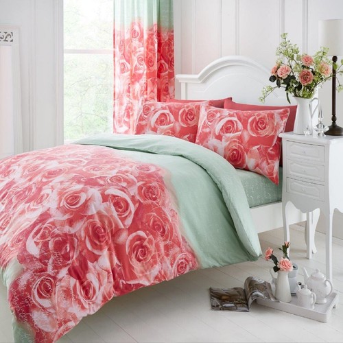 Luxury Polycotton Duvet Cover Quilt Cover Bedding Set Single Double King Size - Picture 15 of 17