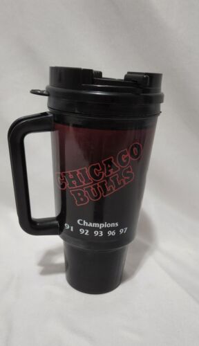 NEW 1998 Pick Up Six Chicago Bulls NBA Champions 91 92 93 96 97 Large Cup/Mug - Picture 2 of 6