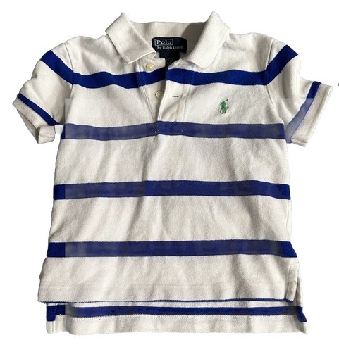 Polo Ralph Lauren Top Paket Polokragen Shirt Fleecepullover gestreift 2T - Bild 4 von 22