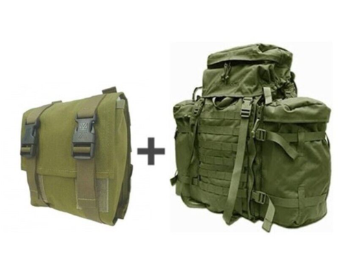 karrimor SF Predator 45 Patrol side pair pockets 3-piece Olive