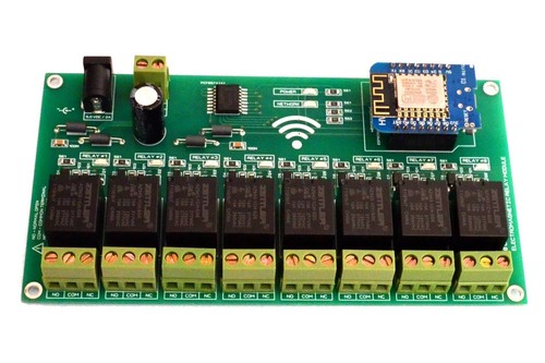 WLAN 8 Kanal Relais 10A Modul 5V Smart HOME Wireless ESP8266 ESPHome Assistant - Bild 5 von 12