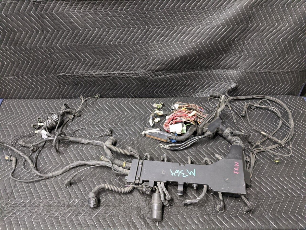 BMW E38 7-Series M73 V12 Engine Wiring Harness DME+AGS 12511438405 