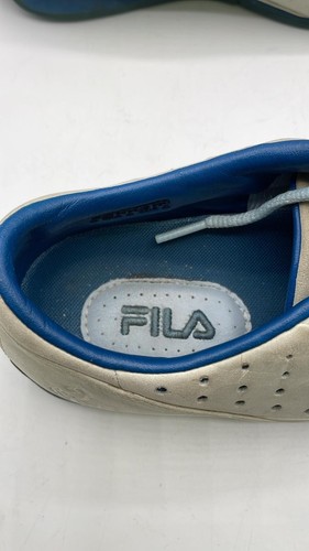 Fila Ferrari Sneaker Damenschuhe, Gr. 38 EU, Weiß/Blau, Leder - Bild 6 von 7