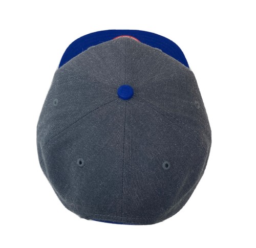 Chicago Cubs Men's Gray Blue New Era 9fifty cap hat - Picture 4 of 6