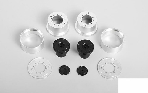1.7 Aluminum Rear Beadlock Wheels for Overland Truck (2x) VVV-S0241 RC4WD - Picture 3 of 7