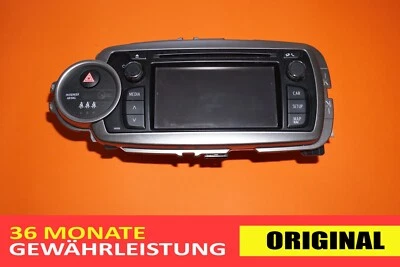 Radio Display Bluetooth Toyota Yaris III FL    86140-0D010  MIT CODE!!! - Bild 1 von 4