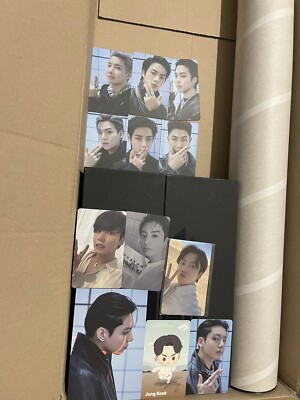 bts proof (standard edition) with jungkook s photocards, postcard, special gifts