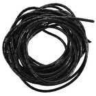 10m Spiral Cable Wrap Tidy Hide Binding Wire Management PC TV HOME OFFICE 6mm