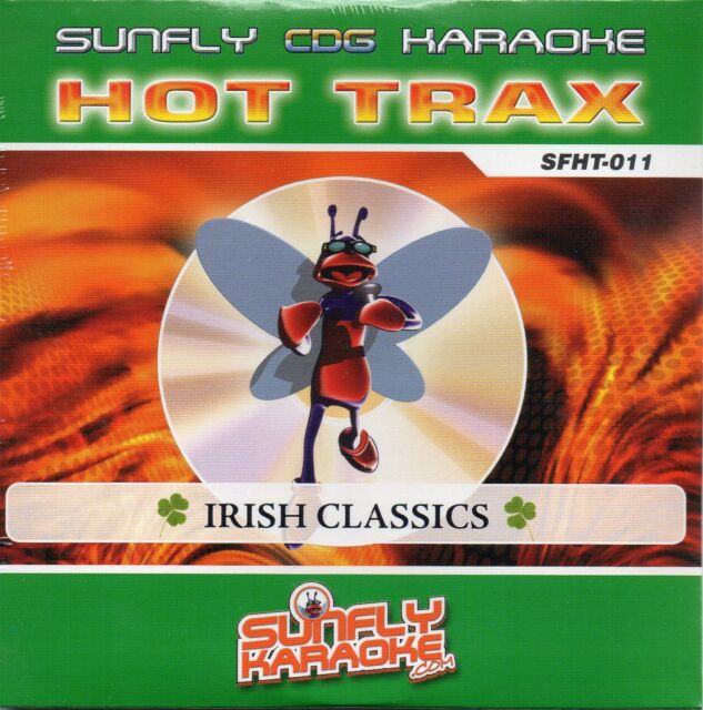 Sunfly Karaoke Hot Trax CDG Disc- Irish Classics (SFHT-011) SN8562 Sunfly Karaoke Hot Trax CDG Disc- Irish Classics (SFHT-011) SN8562