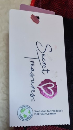 Pantalones de chándal Secret Treasures Sleep Lounge para mujer talla M 8-10 a cuadros TOTALMENTE NUEVOS - Imagen 5 de 5