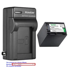 Kastar Battery Wall Charger for Sony NP-FH100 & Sony DCR-SR42 DCR-SR45 DCR-SR46