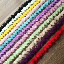 Chiffon Blumen Verzierungen Spitze Kleidung Stoff DIY Craft Handmade Material 1M