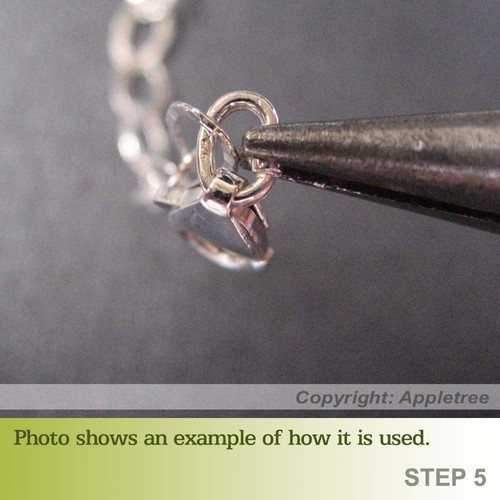 20 Solid Sterling Silver Magic Link Lock Jump Ring - Top Quality Lock Jumprings - Picture 7 of 12