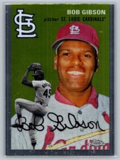 2023 Topps Chrome Platinum Bob Gibson #480 St. Louis Cardinals