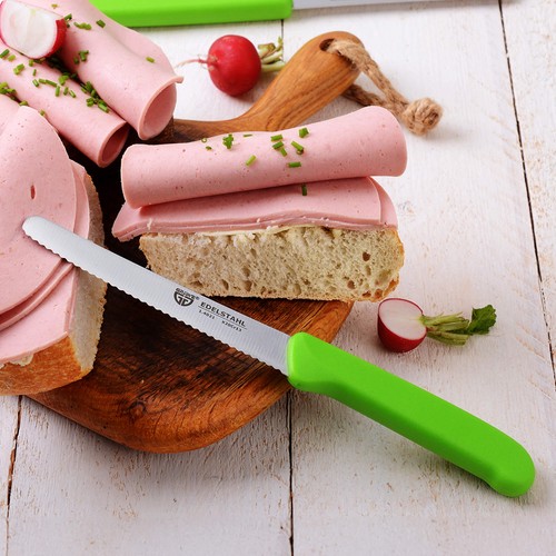 GRÄWE Frühstücksmesser Brötchenmesser Brotzeitmesser Wellenschliffmesser 6 Stück - Bild 16 von 25