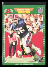 1989 NFL Pro Set Cornelius Bennett #17