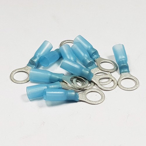 Heat Shrink Ring Terminals Heatshrink Connector Crimp Terminal Red Blue Yellow - Picture 8 of 29