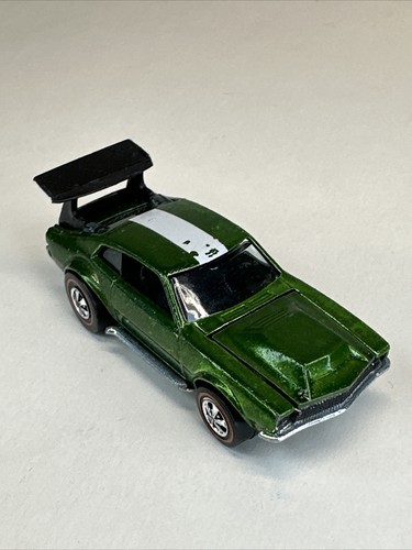 Vintage Hot Wheels Redline 1970 Ford MIGHTY MAVERICK  Green CRAZY COLOR POPS WOW - Picture 22 of 24