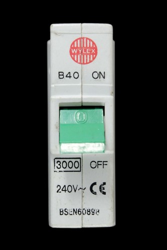 WYLEX PUSH IN 6 10 16 20 30 45 AMP MCB SCHUTZSCHALTER OHNE SOCKEL GE PROTEUS (S 26) - Bild 21 von 22