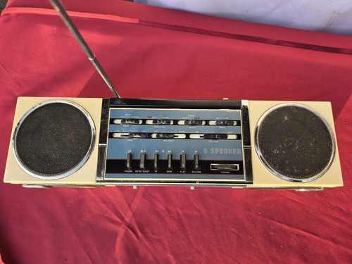 6 Speaker  PALLADIUM Radio Kassetten,  Art. 879/126, HIFI Stereo-Portable UKW/MW - Bild 20 von 24