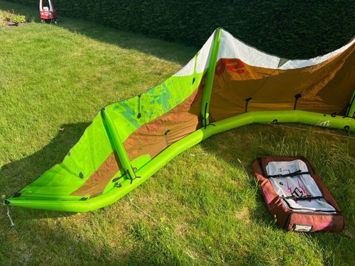 North Kiteboarding Vegas 9m Kitesurfing Kite Including Bag LEI | Brown/Green - 第 6/12 張圖片