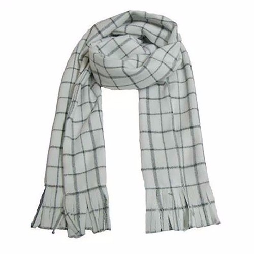 Anime Fairy Tail Natsu Dragnee Baumwollschal Cosplay schwarz weiß Gitter neu Mode - Bild 1 von 3