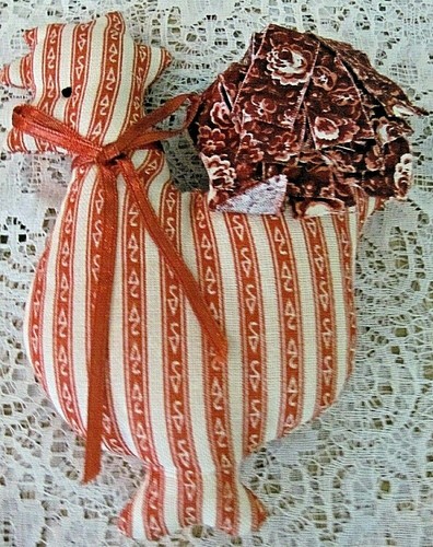 Bow,  Roosters, Eggs  Handmade Cloth For Craft Crafts - Picture 6 of 12