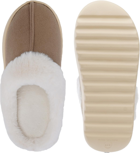 Women Pillow Warm Slippers Fuzzy House Shoes | Extremely Comfy | Cushion Thick S - Picture 6 of 6
