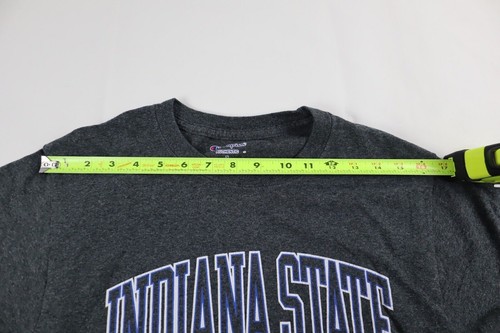 Champion Men’s Unisex Small (S) Indiana State Sycamores ISU Black T-Shirt - Picture 2 of 10