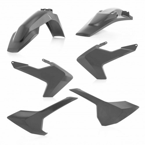 ACERBIS 0022374 KIT PLASTICO GRIS HUSQVARNA FE 250 2017 17 2018 18 2019 19 - Imagen 2 de 3