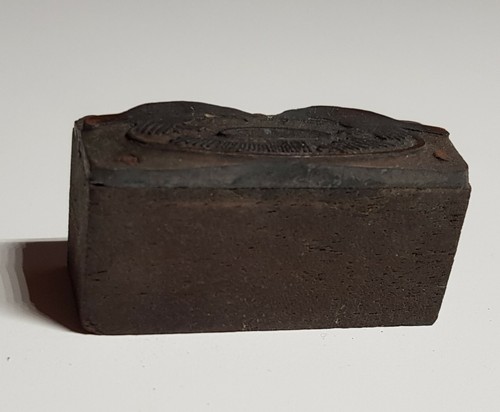 Klischee alt Kreye Hühneraugenringe Druckstempel Reklame Werbung Druckplatte #11 - Bild 3 von 7