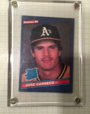 1986 Donruss #39 Jose Canseco  Oakland Athletics  Rated Rookie