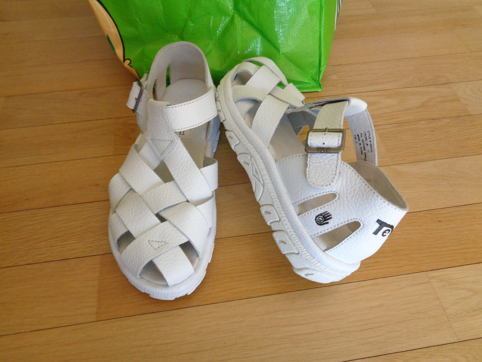Teva Sandalen Herren Leder Schuhe Weiss Größe 46 Neu Teva Sandalen Herren Leder Schuhe Weiss Größe 46 Neu