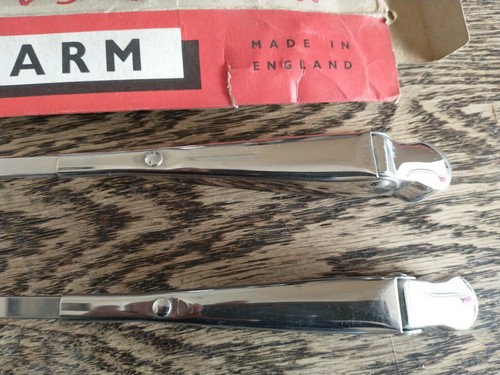FORD ESCORT MK1 TWIN CAM RS MEXICO VAN LHD TRICO WIPER ARMS NOS BRIGHT STAINLESS - Picture 6 of 12