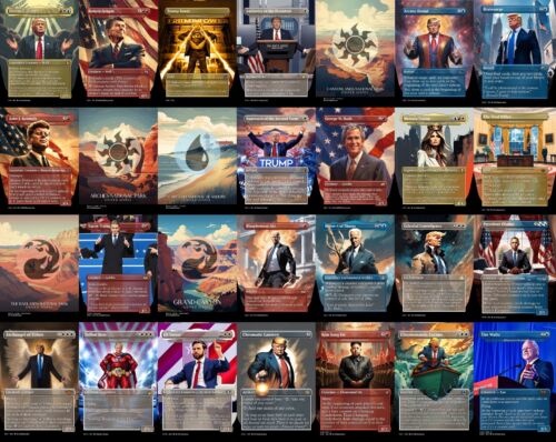 Donald Trump - Digital Altered 130+ Card Commander Deck Magic The Gathering mtg - Picture 4 of 10