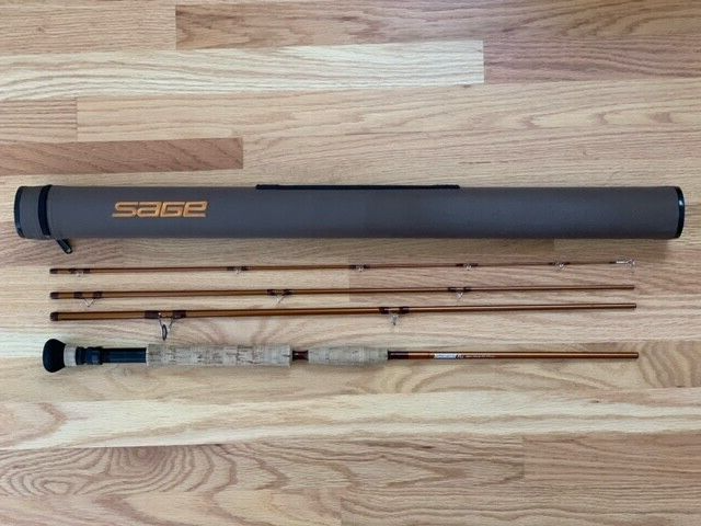 Sage Fli 1290-4 9' 12 weight fly rod with tube - Excellent Sage Fli 1290-4 9' 12 weight fly rod with tube - Excellent