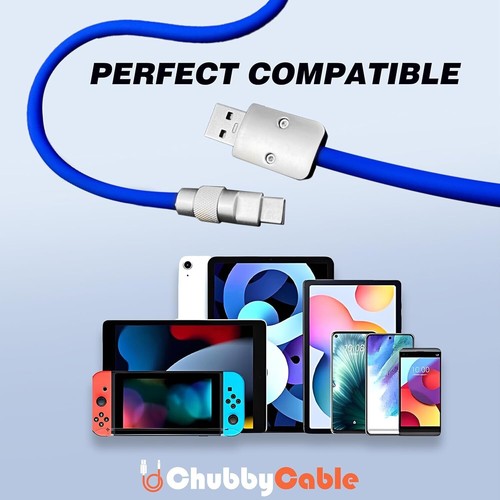 Universal 240W Fast Charge & Data Transfer USB C Cable - 13.1FT Flexible Design - Picture 8 of 8