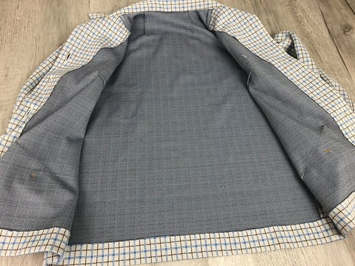 Vintage Mod Gogo Jacket 60s 70s Polyester Coat Womens Size 14-16 Large - Picture 8 of 12